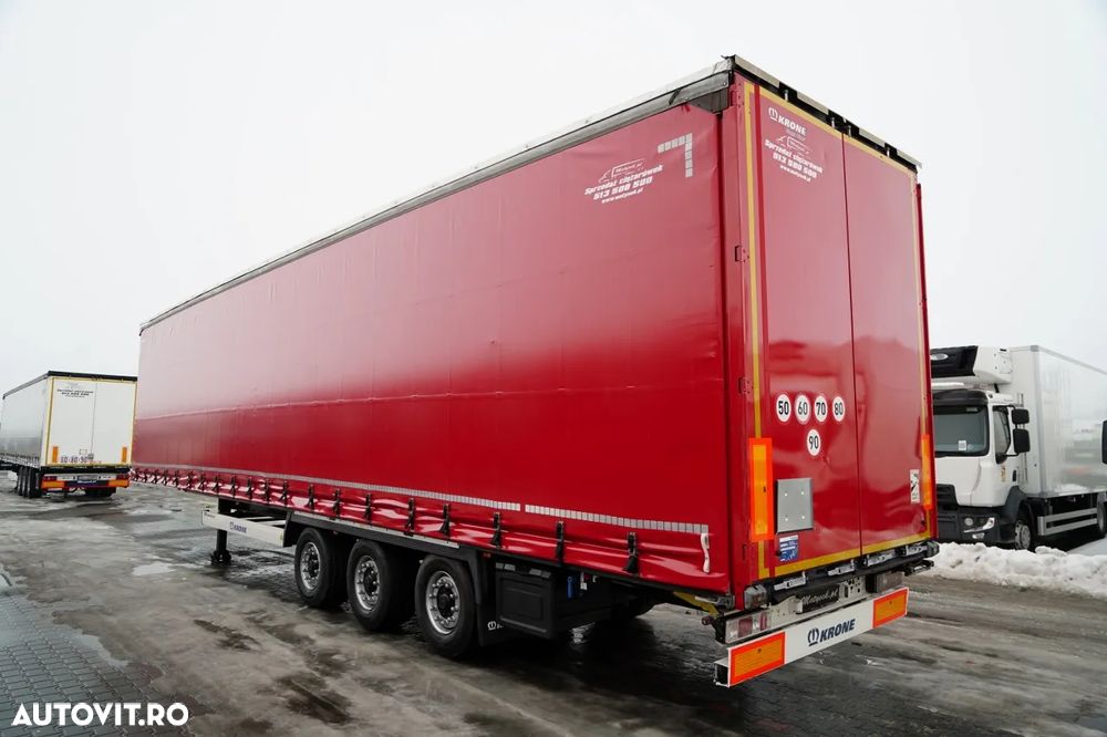 Krone CORTINĂ KRONE / MEGA / PUNȚĂ RIDICATĂ / ACOPERIȘ RIDICAT / PLATFORMĂ JOSĂ / - 5