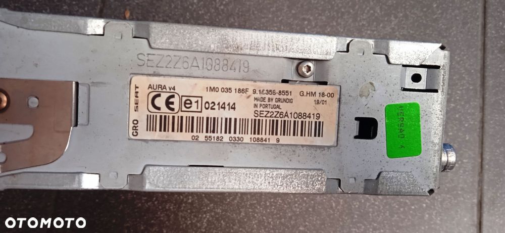 Radio fabryczne kaseciak Seat Leon 1M0035186F - 3