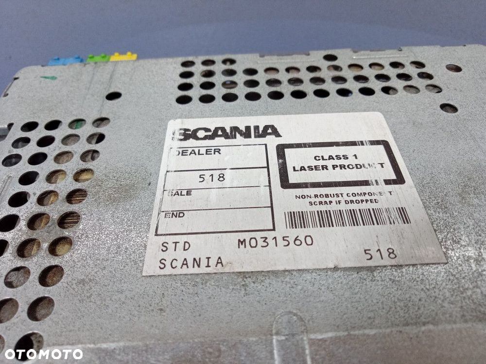 RADIO FABRYCZNE CD SCANIA AUS-211 1 DIN - 5