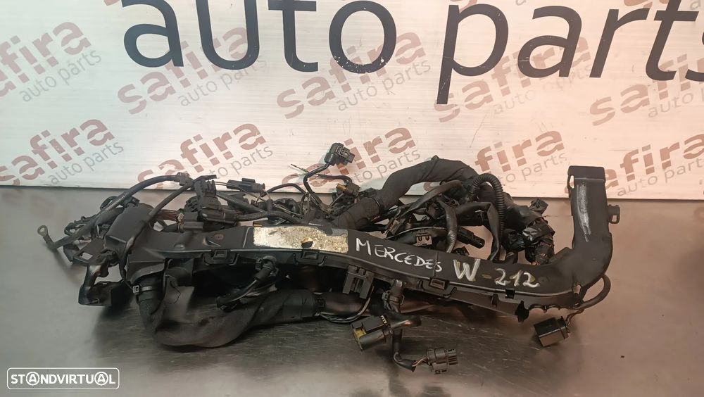 INSTALAÇÃO / CABLAGEM DO MOTOR MERCEDES W204 W212 OM651 A6511590625 - 4
