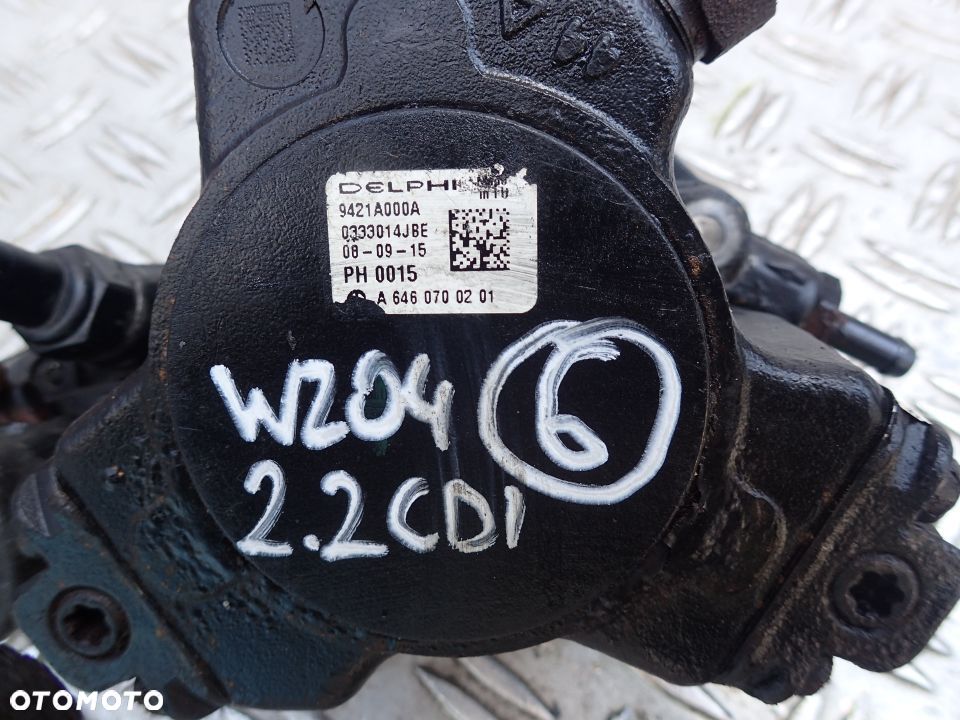 POMPA WTRYSKOWA MERCEDES W204 2.2 CDI A6460700201 RADOM - 2