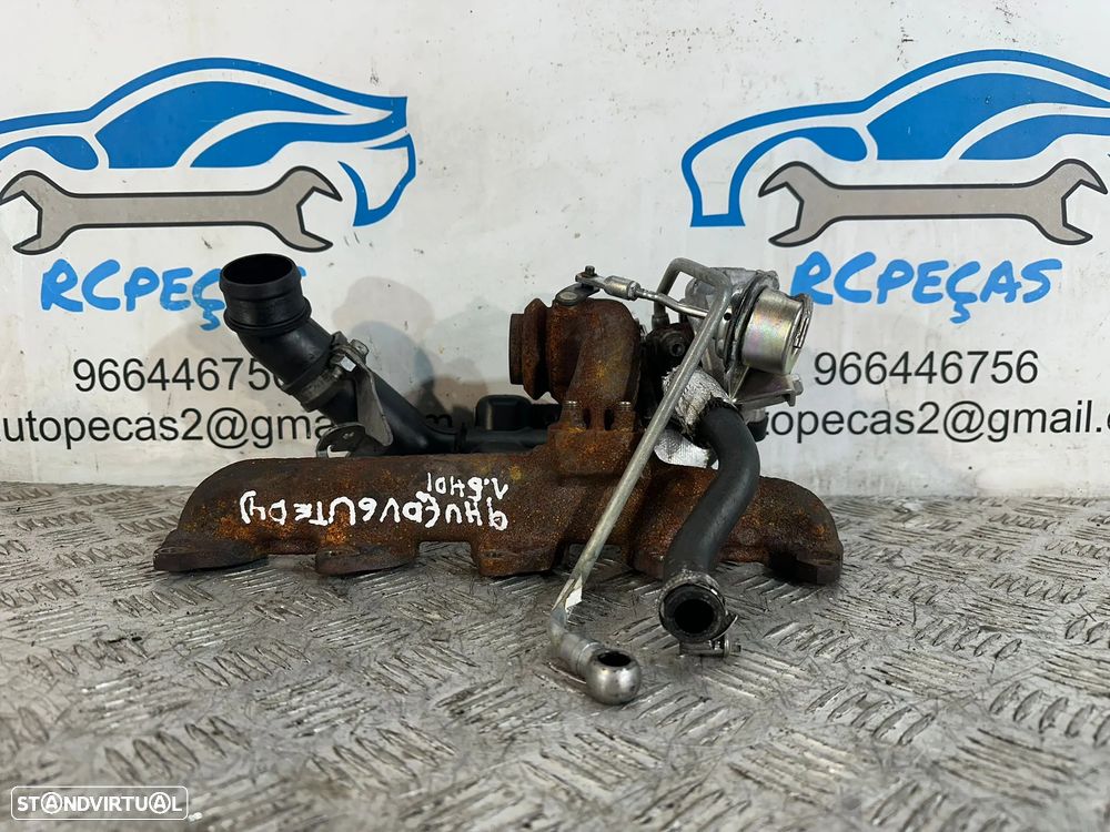 .Turbo Completo Original PSA Peugeot Citroen 1.6 HDI 90cv 9HX DV6UTED4 TD025S2-06T4 - 5