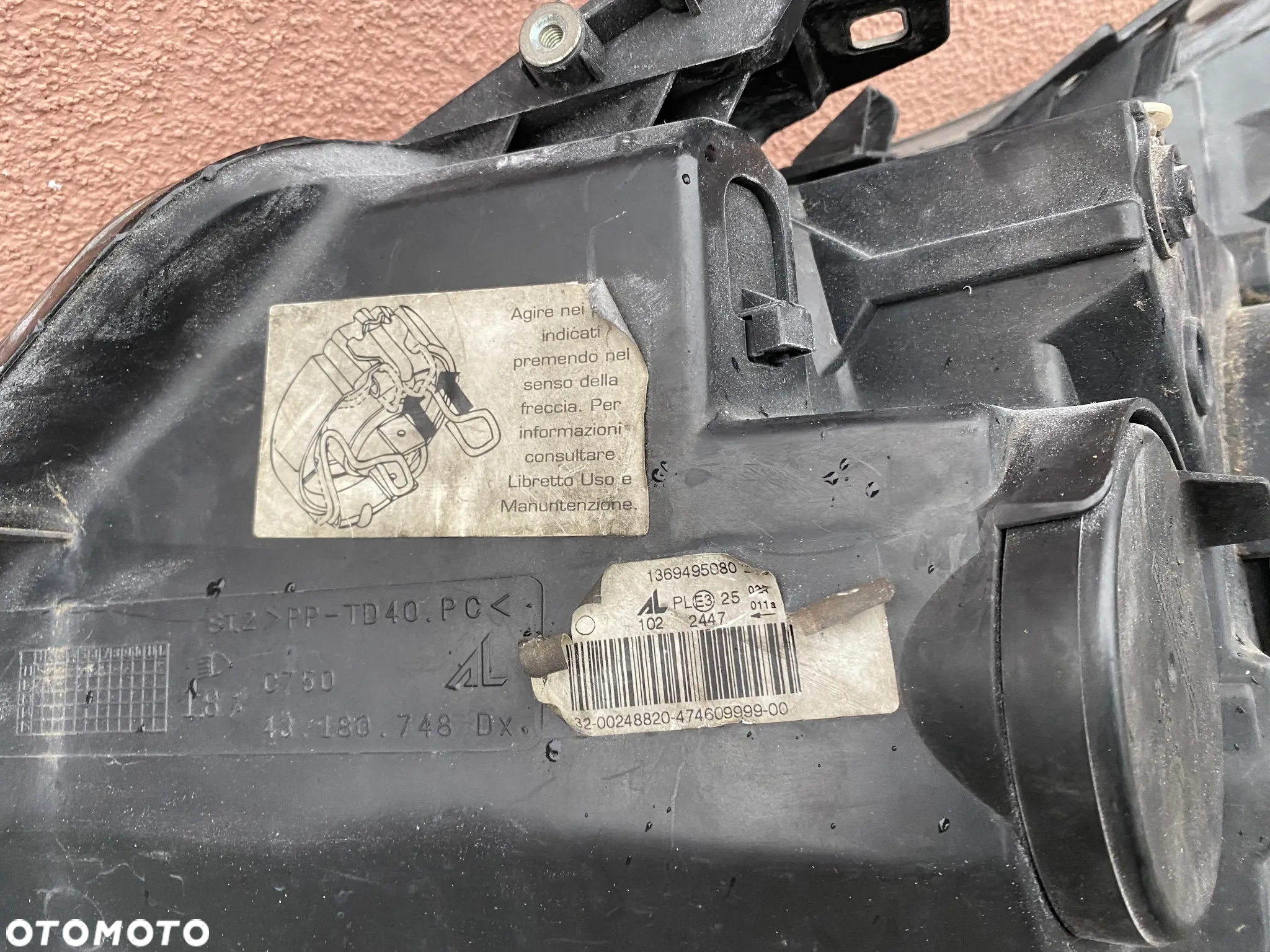 lampa ducato jumper boxer fioletowe gn. prawa eu cała - 5