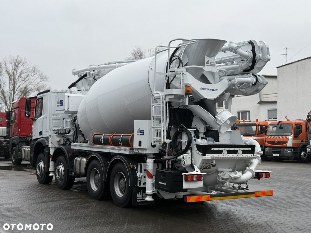 Mercedes-Benz AROCS 4146 8X4 EURO6 POMPOGRUSZKA SERMAC 4Z28 - 6