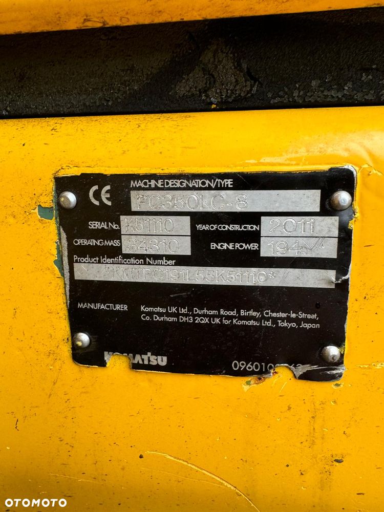 Komatsu PC350LC-8 - 4
