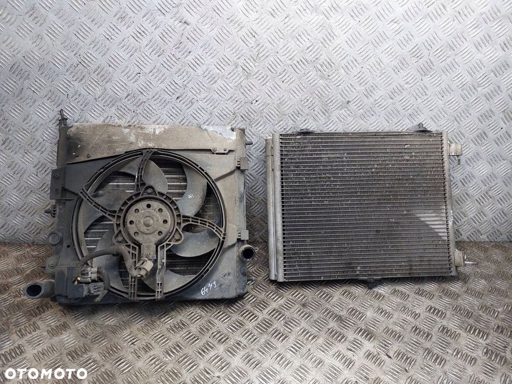 CHŁODNICA WODY CHŁODNICA KLIMATYZACJI CITROEN C3 I 1.4 HDI 9662872380 - 1