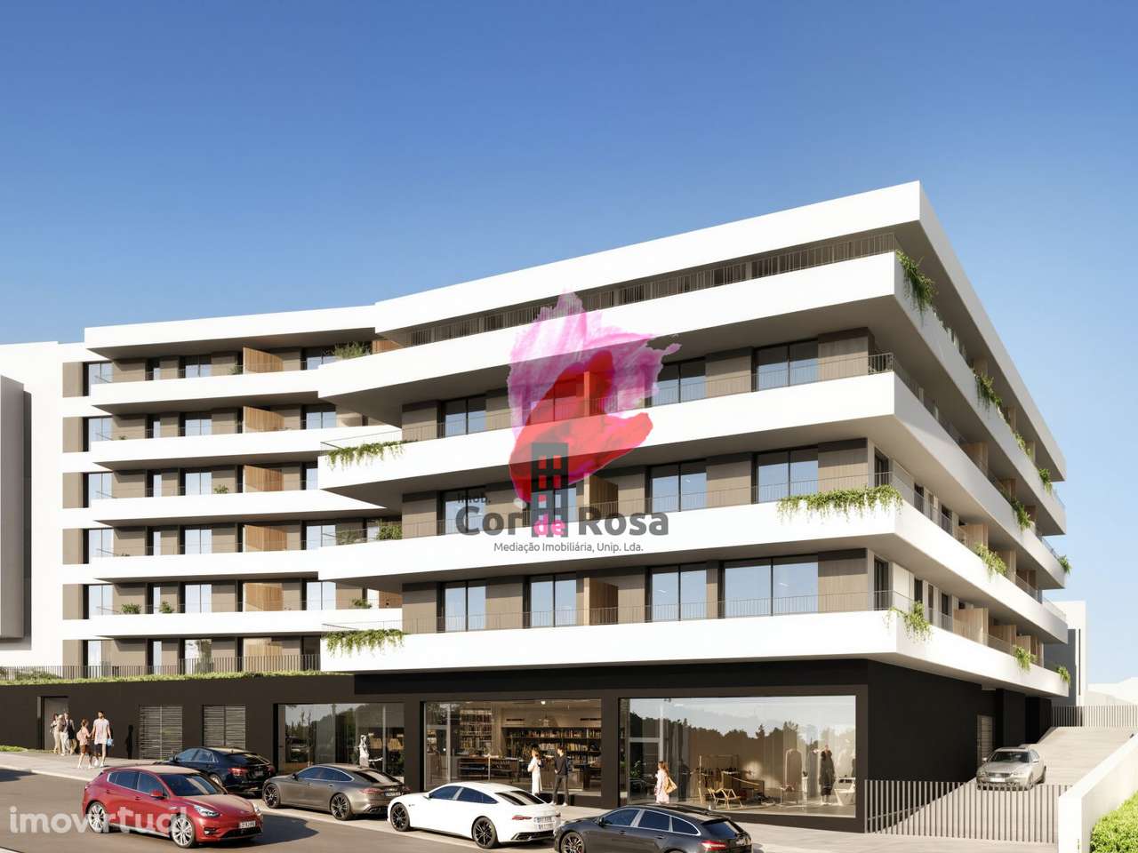 T3 centro de Paços de Ferreira com pequeno terraço - Grande imagem: 2/5