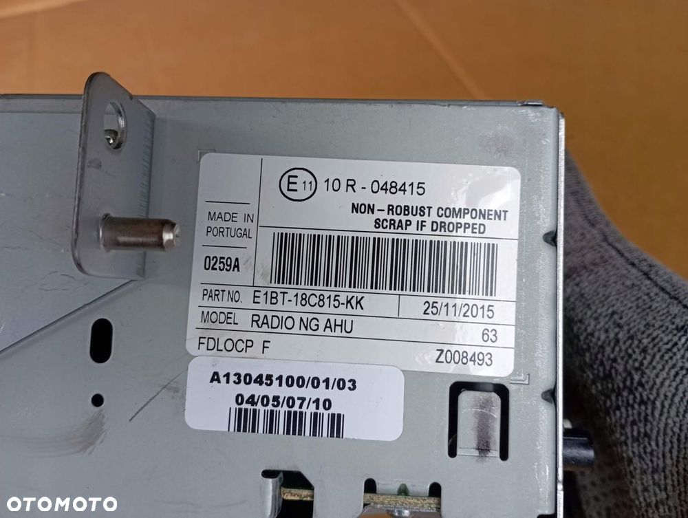 FORD C-MAX CMAX II 2 RADIO WYŚWIETLACZ EKRAN RAMKA F1CT14F239AA CJ5T18B955F - 9