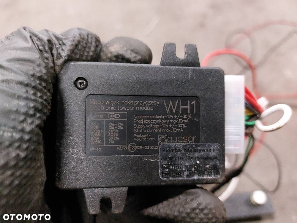 HAK HOLOWNICZY + TABLICZKA + WIĄZKA VOLVO C30 I - 4