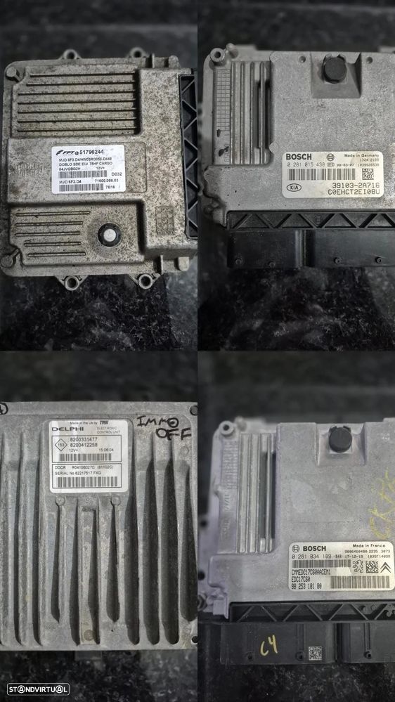 Centralinas varias marcas e modelos desbloqueadas (IMMO OFF) ,codificação,clones - 1