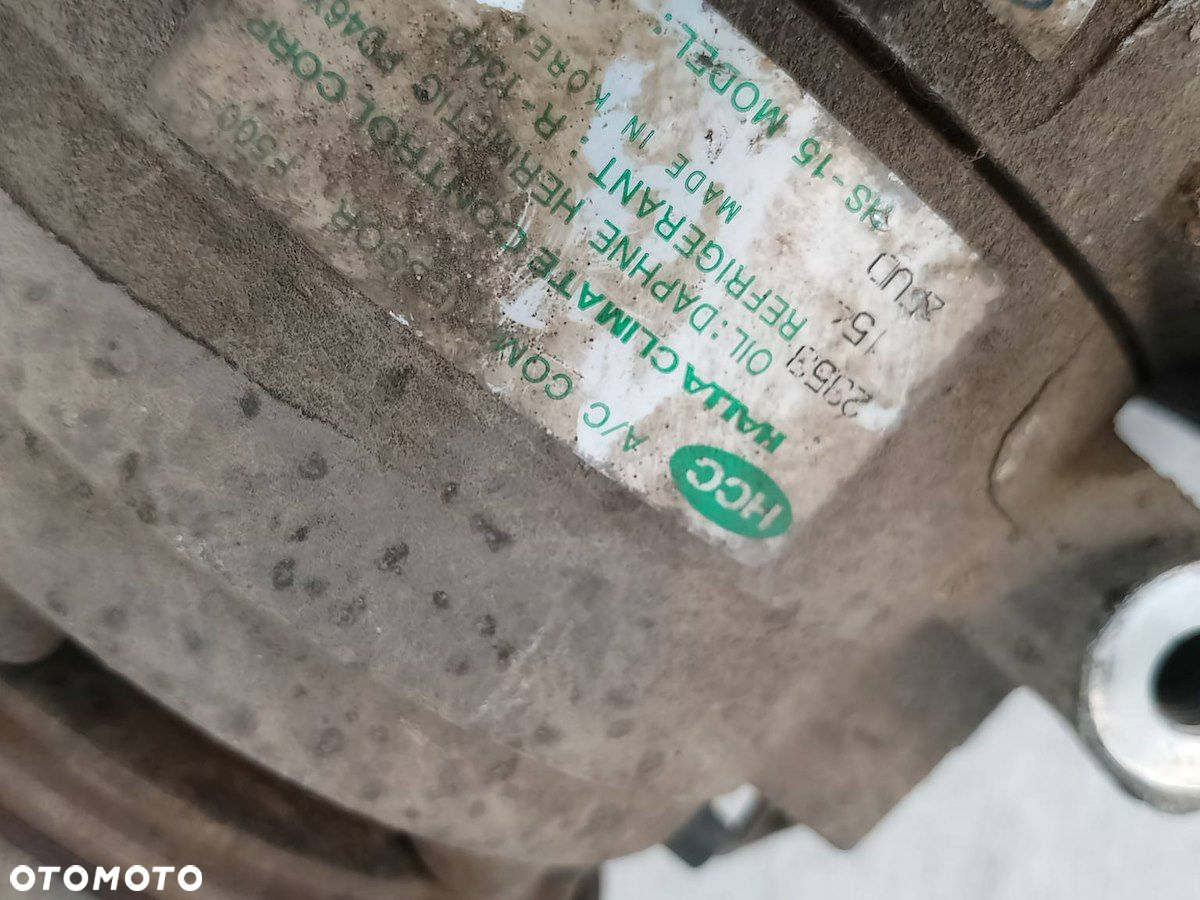 POMPA, SPRĘŻARKA KLIMATYZACJI HYUNDAI GETZ 97701-1C150 1.3 - 9