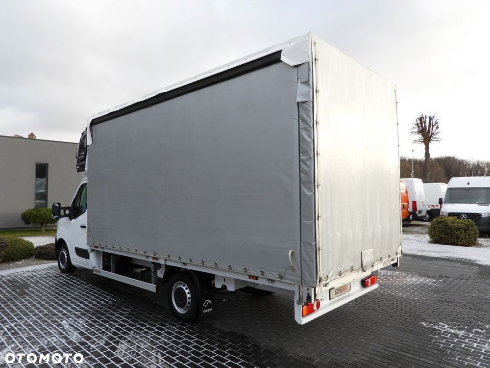 Renault MASTER PLANDEKA 10 PALET WEBASTO TEMPOMAT LEDY PNEUMATYKA KLIMATYZACJA  165KM - 11