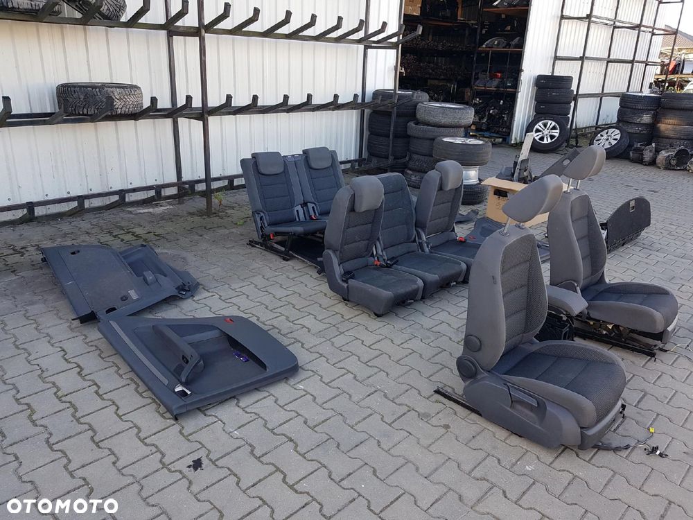 VW TOURAN 2 II 10-15r FOTELE PRZEKŁADKA Z VANA 7 OSÓB - 3