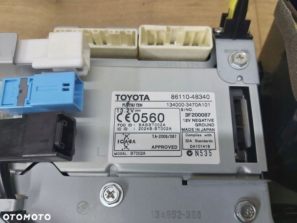 LEXUS RX II 330 350 radio wyświetlacz 86110-48340 - 6