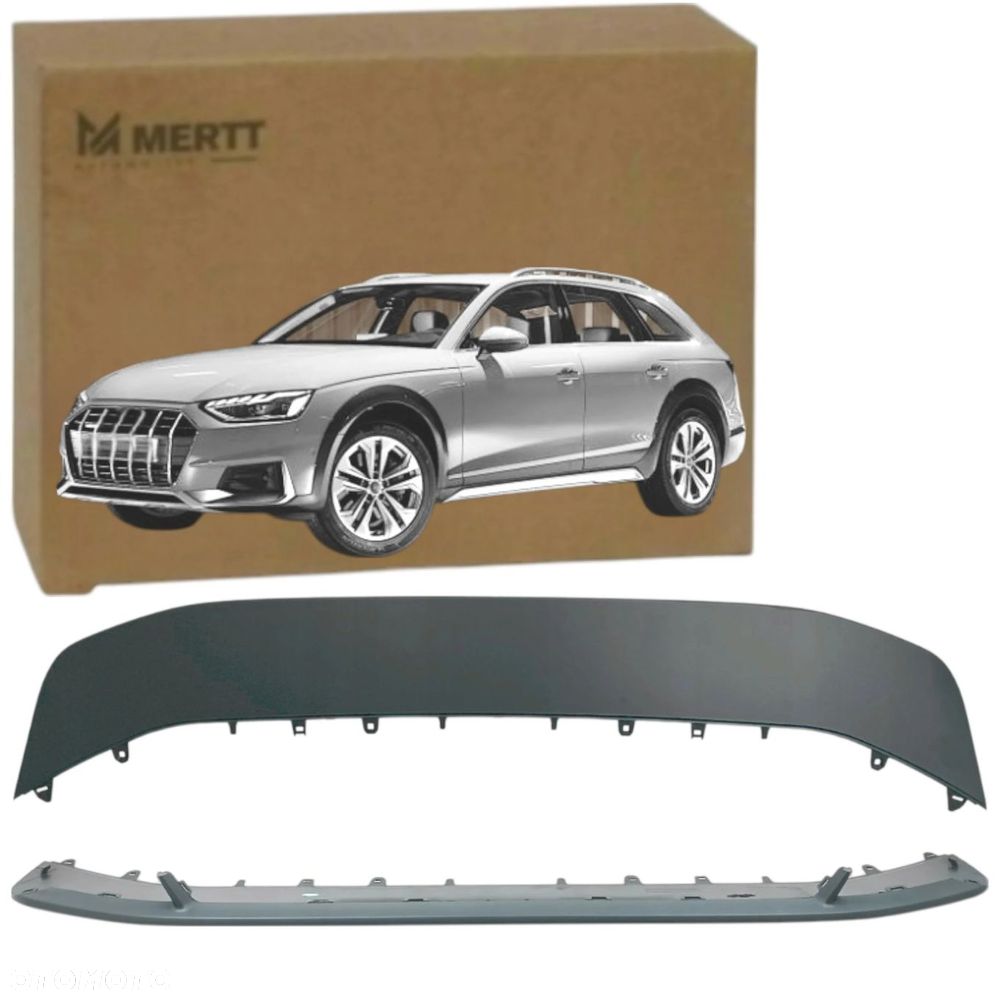 AUDI A4 B9 2019-2022 S-LINE LIFT DOKŁADKA LISTWA ZDERZAK SPOILER 8W0807717B - 1