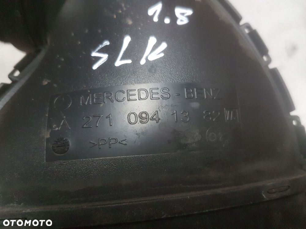 MERCEDES SLK R171 W171 1.8 K RURA DOLOT POWIETRZA A2710941382 - 3