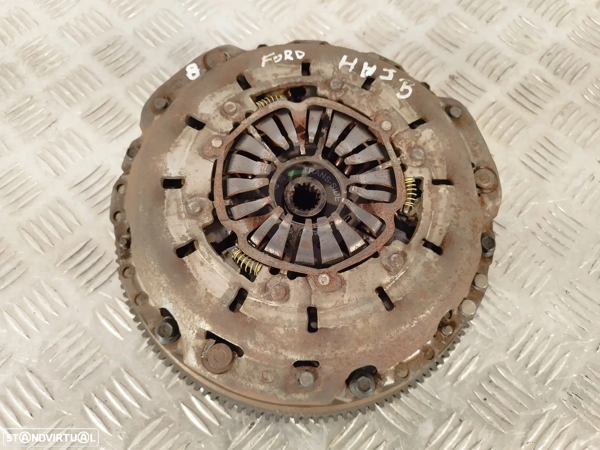 EMBRAIAGEM MONOMASSA FORD FIESTA V 5 MK5 1.6 TDCI 16V 90CV HHJB 5S617550CA 9649014980 9653455980 FUSION FOCUS II 2 MK2 PEUGEOT 307 - 10