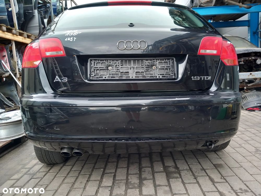 AUDI A3 8P ZDERZAK TYLNY TYŁ SPORTBACK KOLOR: LZ9Y - 1