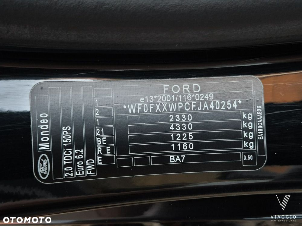 Ford Mondeo 2.0 EcoBlue Titanium - 12