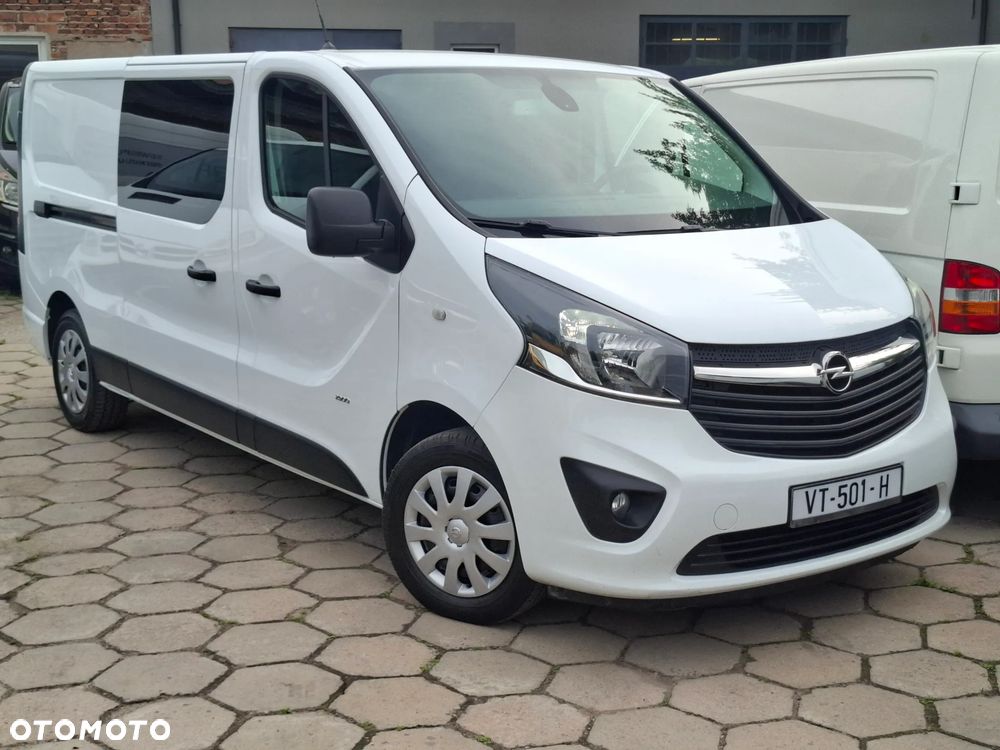 Opel Vivaro 2016 Long dubel kabina brygadówka klima Faktura VAT 23% - 2