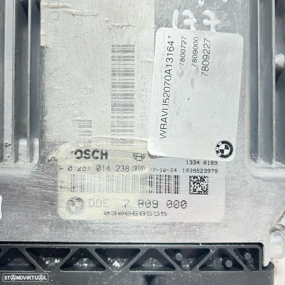 .Centralina Original Motor Bosch BMW 2.0 N47 N47D20 120D 320D 520D 16v 177cv 7 809 000 / 0 281 014 238