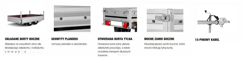 Brenderup Open Trailer 3251 2osie - 5