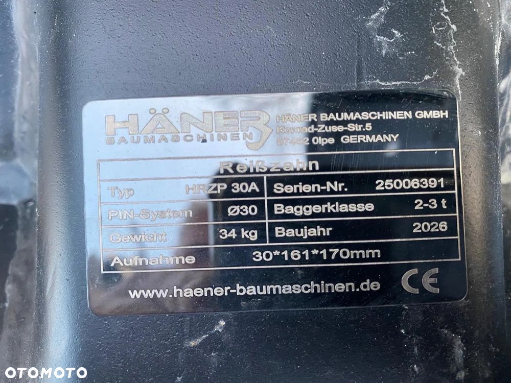 NOWE zęby zrywające HAENER / ripper do koparki – MS01 / MS03 / MS08 / PIN Ø25 Ø30 Ø40 Ø45 Ø50 - 11