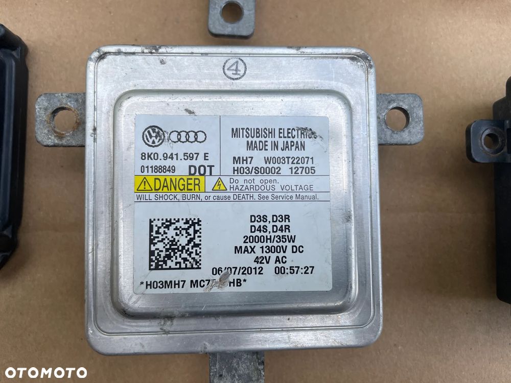 VW przetwornica moduł żarnik 1T0941329 8K0941597E 4G0907697A D3S - 3