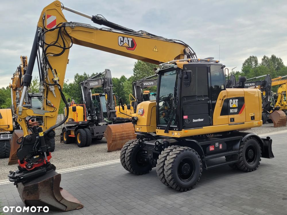 Caterpillar M316F / ROTOTILT ze szczypcami / sprowadzona / - 3