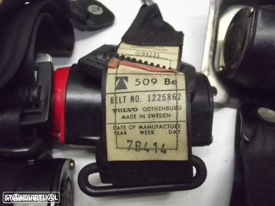 volvo 244 cintos de segurança originais - 3