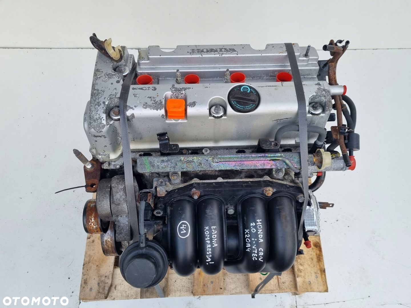 SILNIK KOMPLET Honda CRV CR-V II 2.0 i-VTEC 150KM ładna kompresja K20A4 - 2