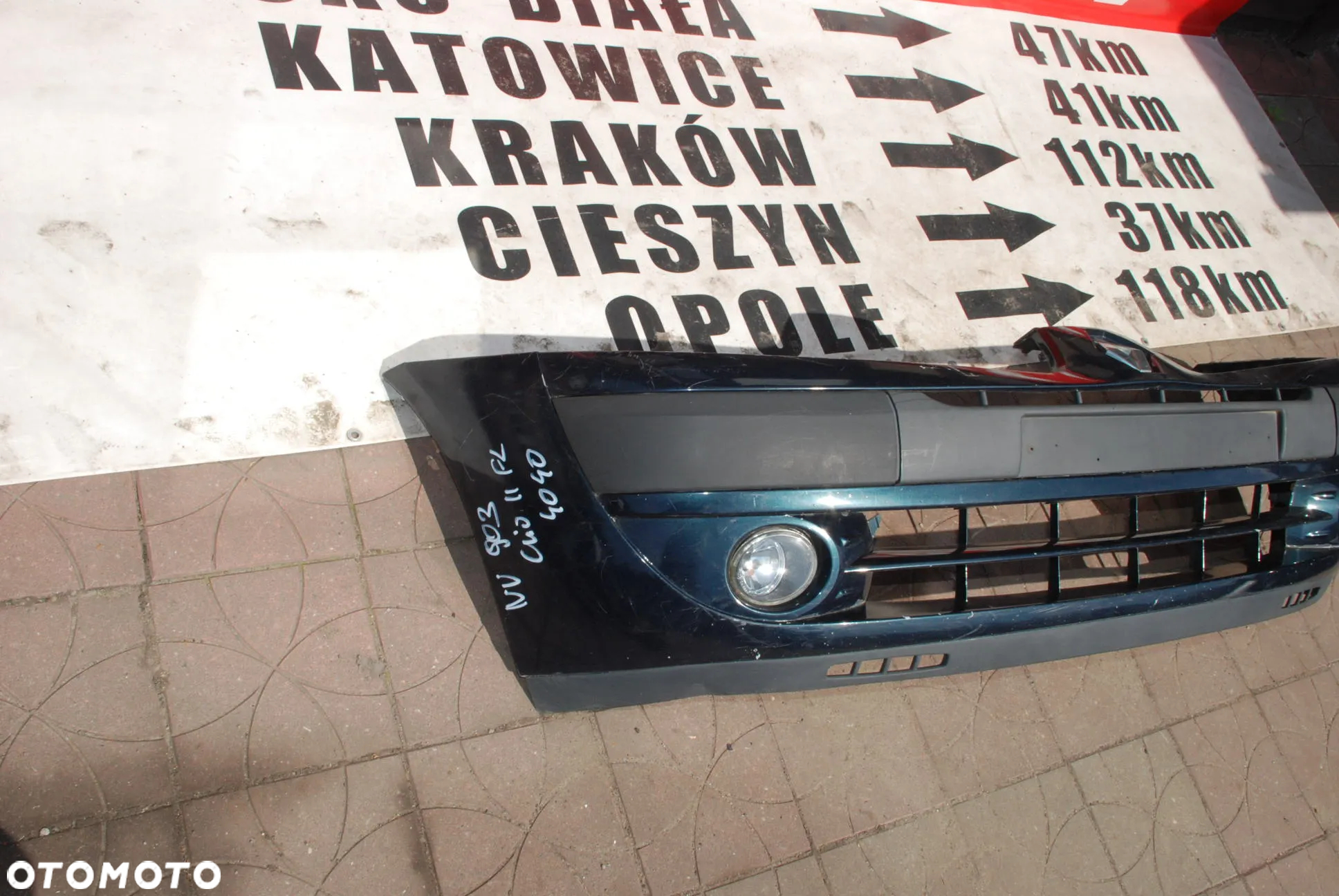 renault clio II FL zderzak kolor NV903 nr 4040 WYSYŁKA - 4