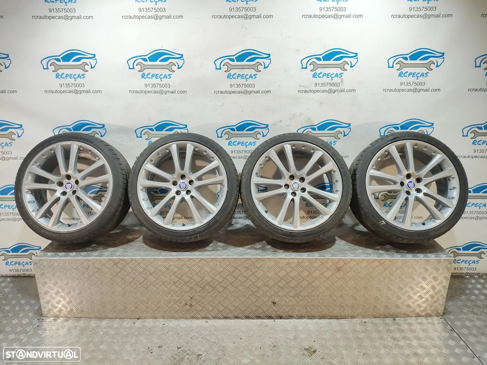 Jantes 20 originais JAGUAR XF X250 8,5J ET49 5x108 - 10
