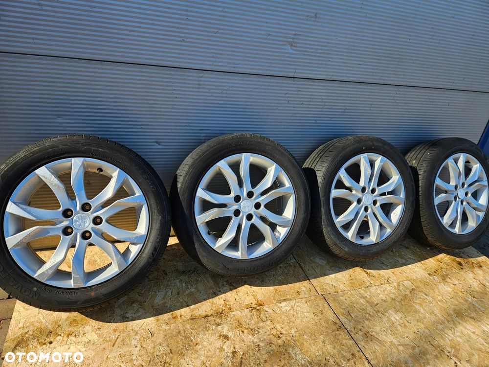 peugeot 508 koła felgi aluminiowe 17 9671401480 - 3