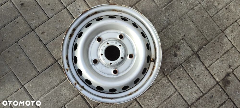 FELGI STALOWE 5x160 6,5Jx15 CALI ET60 FORD TRANSIT CUSTOM KOMPLET - 2