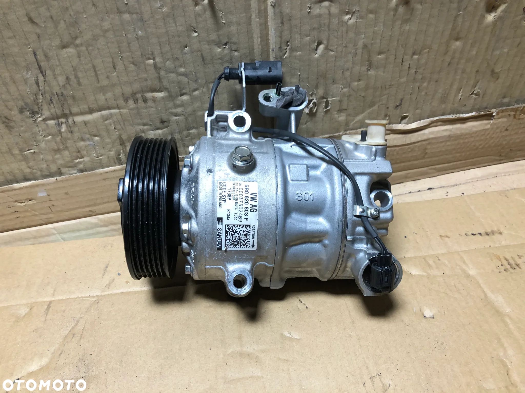SPREZARKA KLIMATYZACJI VW POLO SEAT IBIZA 6R0820803F  gwa!!! - 1