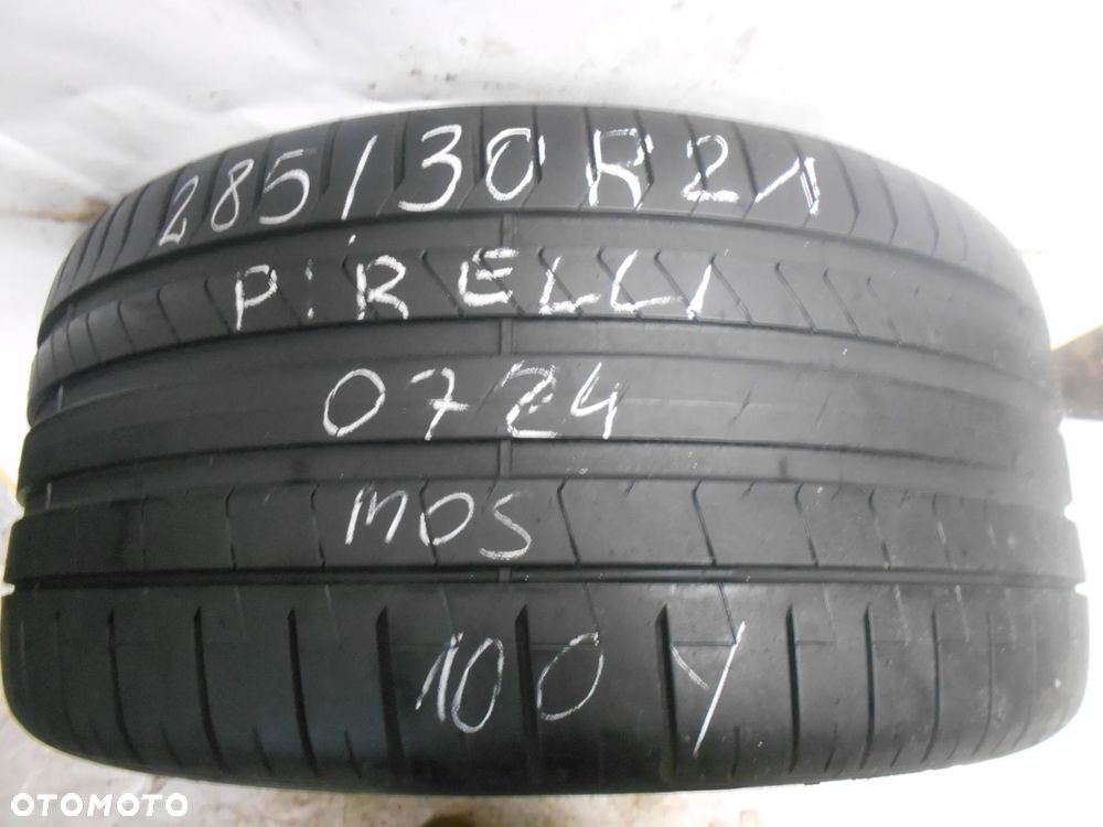 OPONA POJEDYNKA  285/30R21 PIRELLI PZERO MO-S PNCS DOT 0724 5.5MM - 1