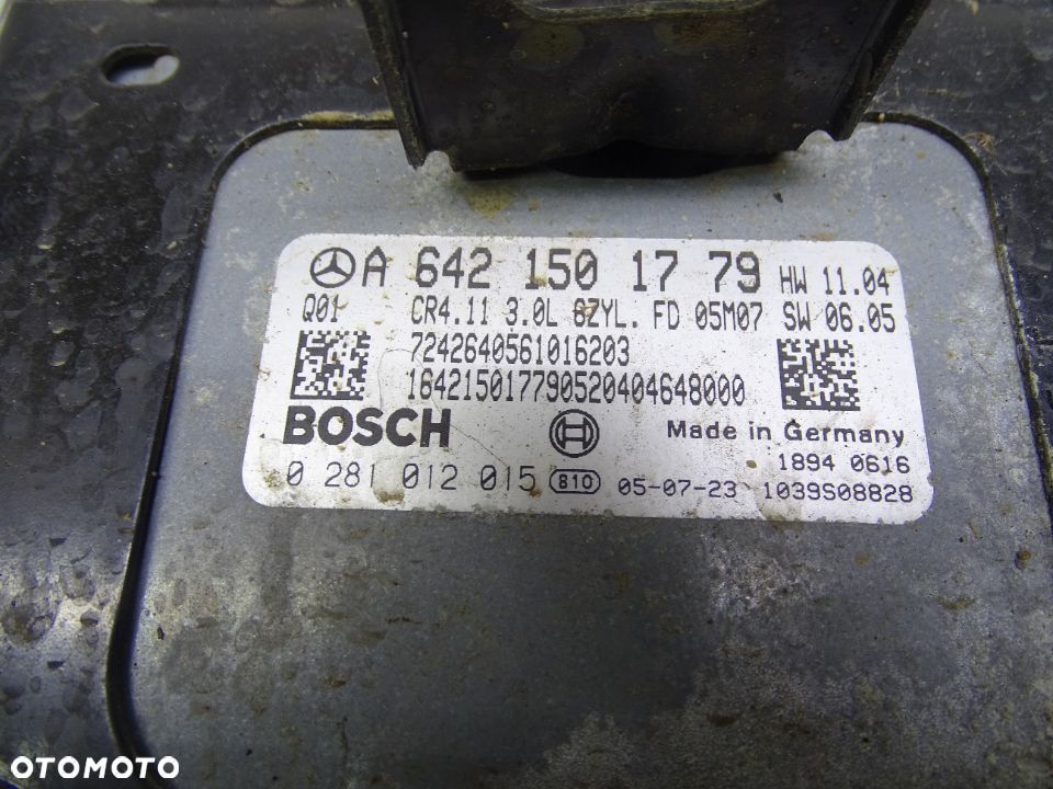 ML W164 3.0 CDI ZESTAW STARTOWY 6421501779 KOMPUTER - 2