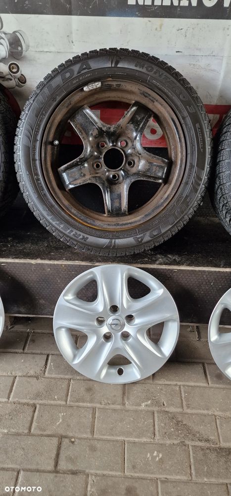 Felgi stalowe+OPONY Zimowe 205/55 R16  5x110 ET39  16" OPEL ASTRA H  ZAFIRA B Meriva B - 3