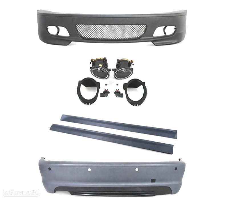 KIT CARROÇARIA BMW E46 COUPE 99-07 PDC LOOK M2 - 2