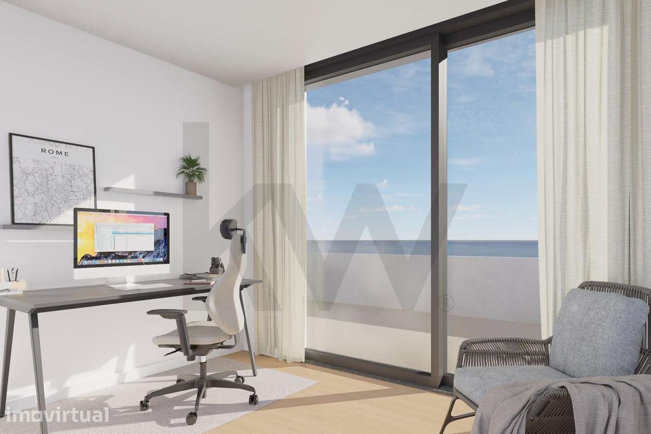 Apartamento T1 de Luxo | Terraço privado | Fração P | Condomínio TRIND - Grande imagem: 4/12