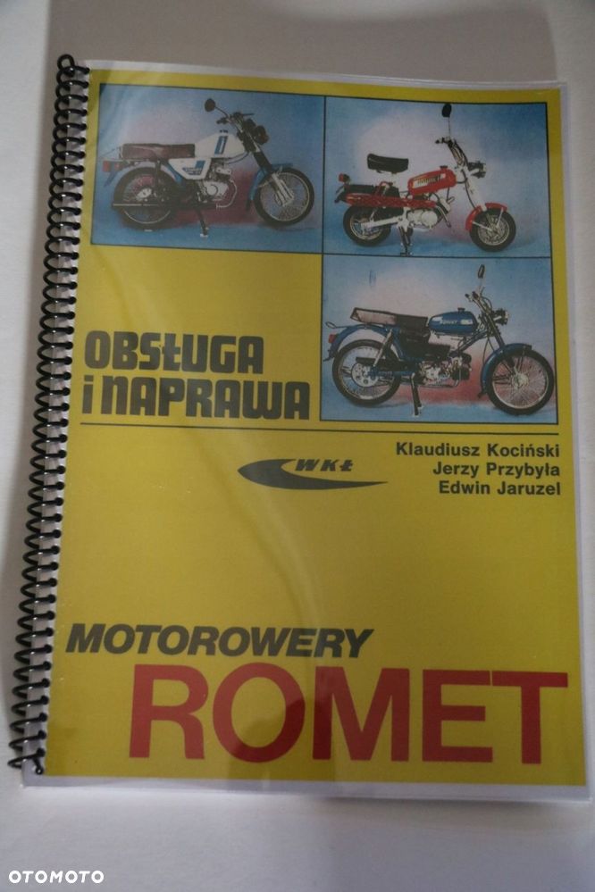 książka instrukcja obsługi romet komar motorynka - 1