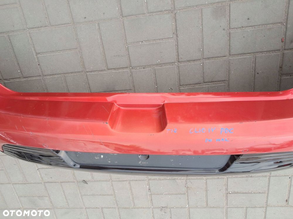 renault clio iv kompletny zderzak tylny tennp czujniki parkowania pdc - 11