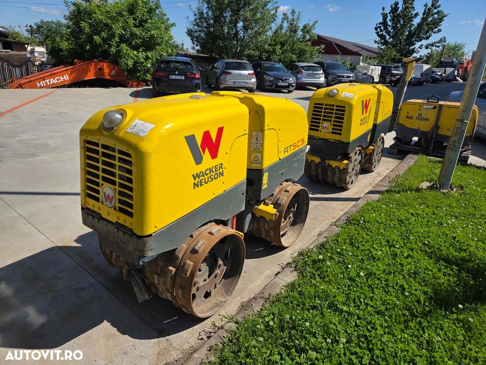 Wacker PICIOR DE OAIE 1,5t, RADICOMANDA, Wacker Neuson RTSC3, 2018, 518h, latime tambur 0,8m, lungime 1,9m, motor Kohler 20CP, Inaltime 1,2m, posibilitate leasing 2 ani, STARE FOARTE BUNA rulat in Germania-PROMOTIE 11.900 EUR+tva - 5