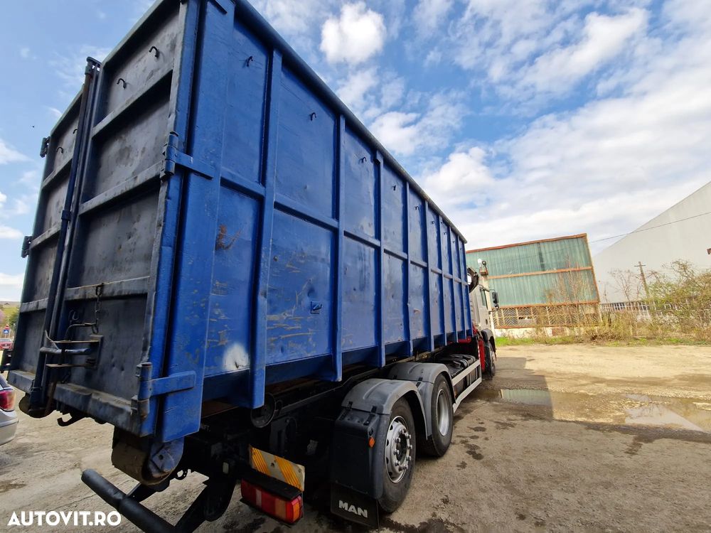MAN TGA 26.363 + GRAIFER (remorca+2 containere) - 14