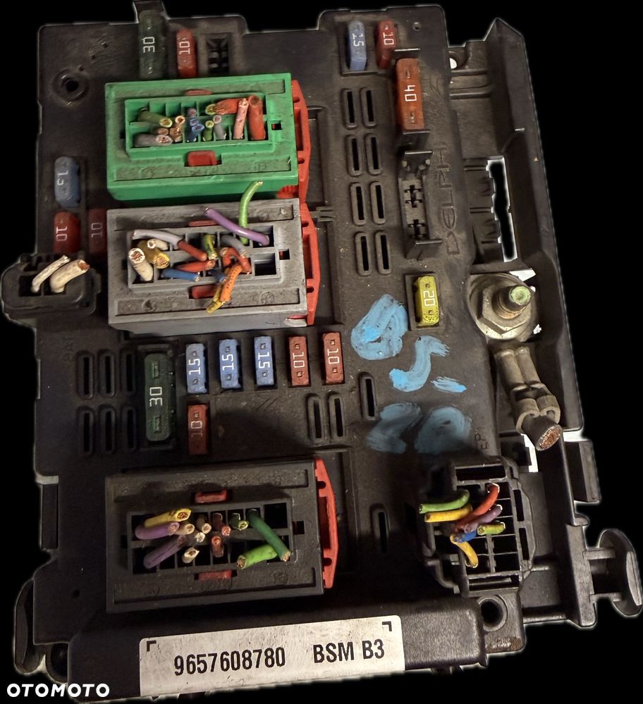 Moduł Komfortu Citroen Peugeot 9657608780 BSM B3 - 1