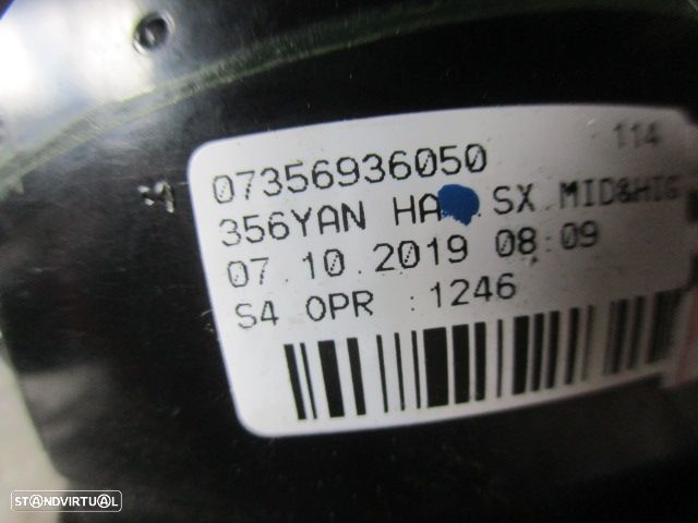 Grelha Friso 07356936050 FIAT TIPO 2 FASE 2 2020 1.3JTD 95CV 5P BRANCO FE GRE VENTILAÇÃO - 3