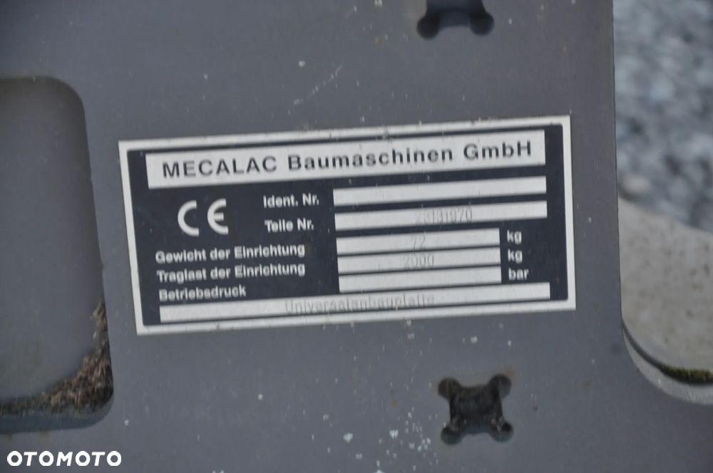 Przedłużka Przydłużka bocian Jib  ramie Mecalac - 6