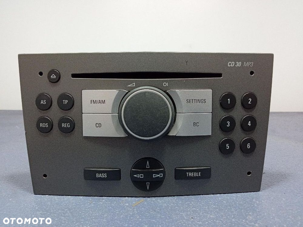 ASTRA III H RADIO CD FABRYCZNE CD30 MP3 EKRAN 13154304 13111163 - 2