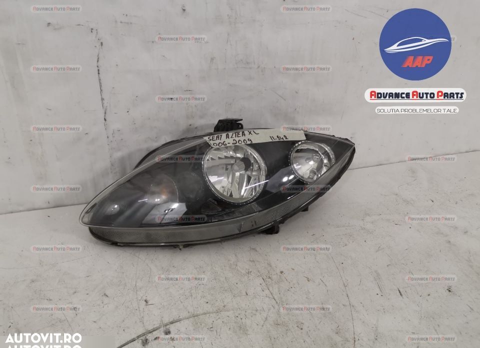 Far stanga original cu halogen Seat  Altea  1 [2004 - 2009] - 2
